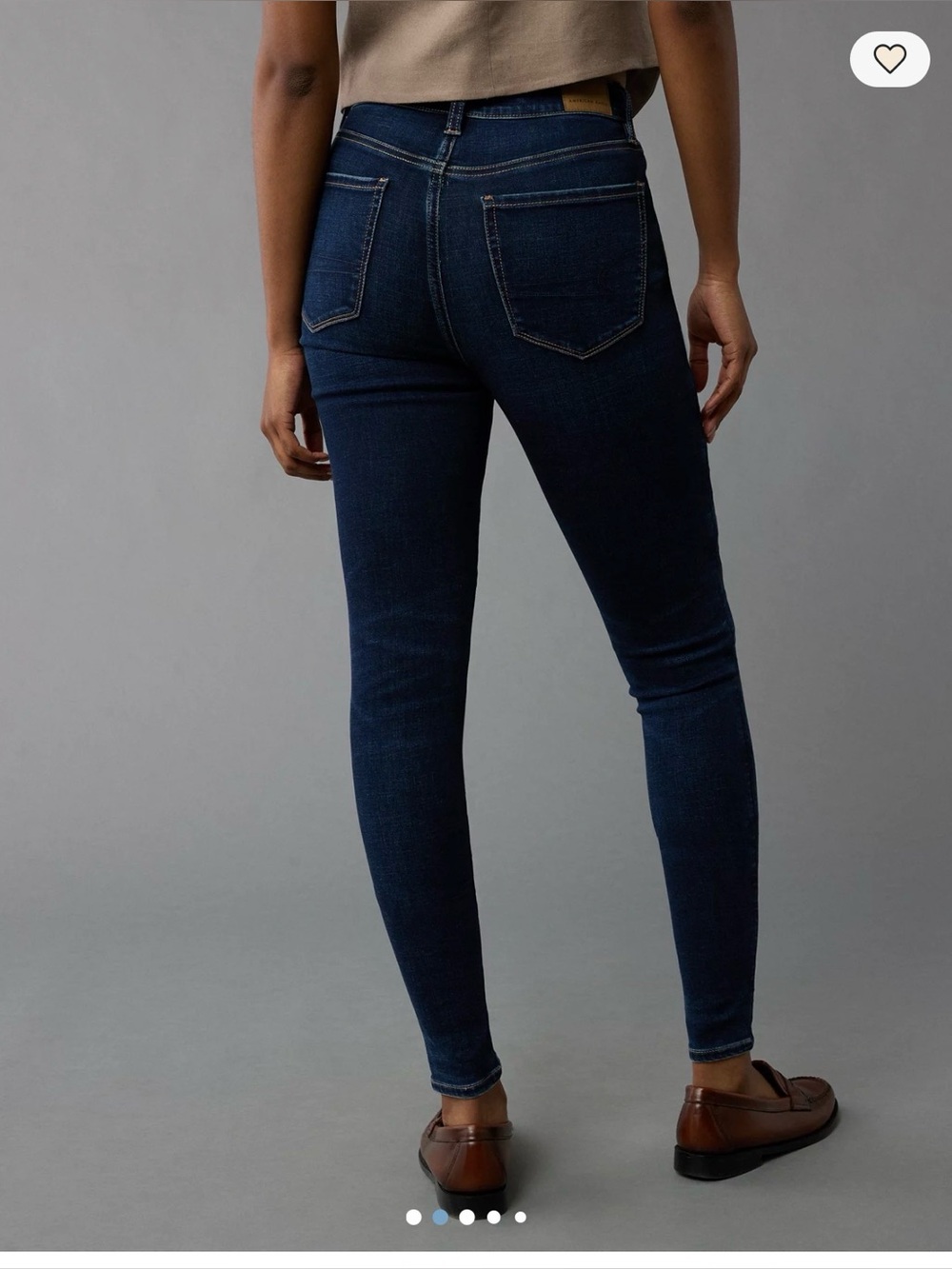 American Eagle Outfitters Indigo Blue Skinny Jeans